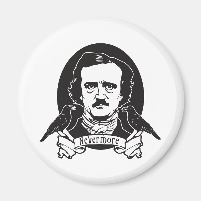 Íman Edgar Allan Poe (Frente)