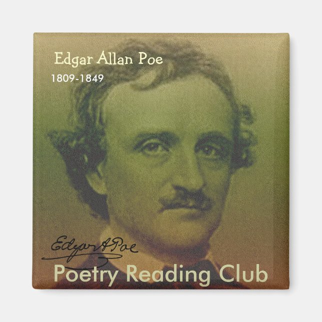 Íman Edgar Allan Poe (Frente)