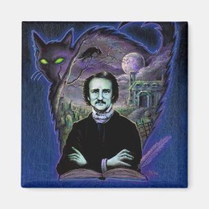 Íman Edgar Allan Poe gótico