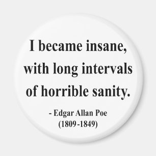 Íman Edgar Allen Poe Cotação 2a