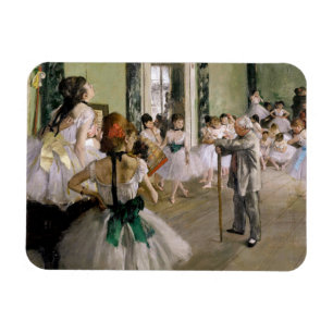 Íman Edgar Degas - A Aula de Dança