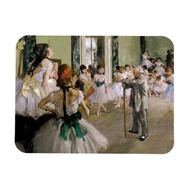 Íman Edgar Degas - A Aula de Dança (Horizontal)