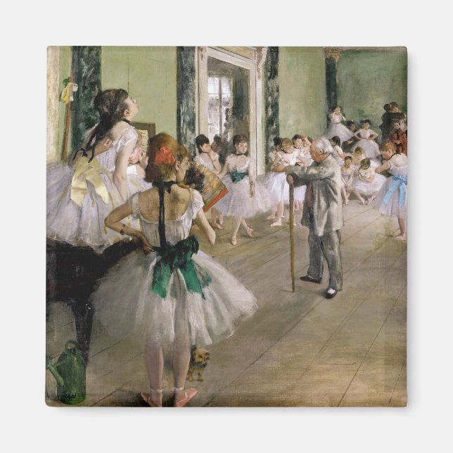 Íman Edgar Degas - A Classe da Dança (Frente)