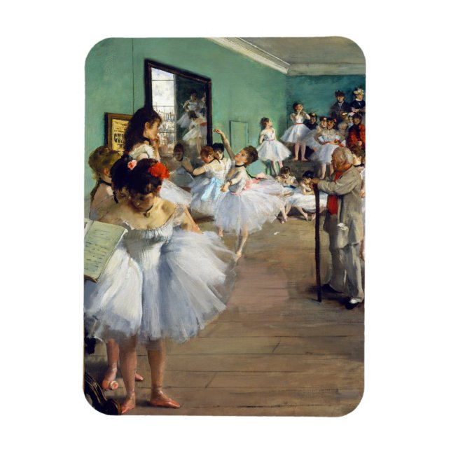 Íman Edgar Degas - A Classe da Dança (Vertical)