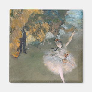 Íman Edgar Degas   a estrela, ou dançarino no palco