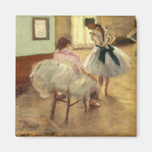 Íman Edgar Degas a lição de dança