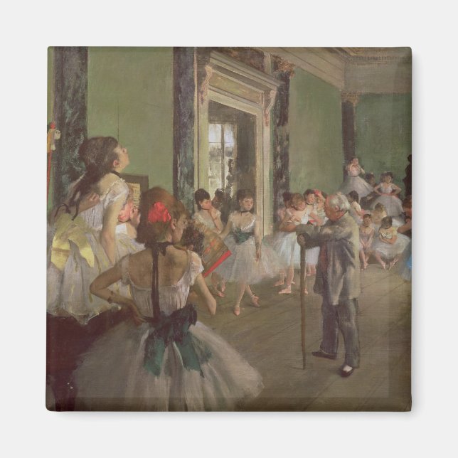 Íman Edgar Degas | Classe de dança, c.1873-76 (Frente)