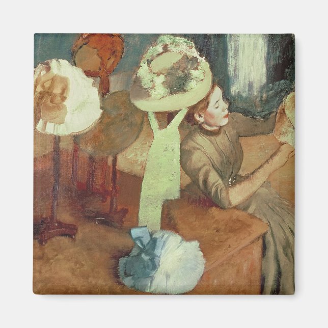 Íman Edgar Degas | Compro Millinery, 1879/86 (Frente)