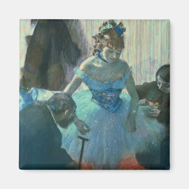 Íman Edgar Degas | Dançarina no camarim (Frente)
