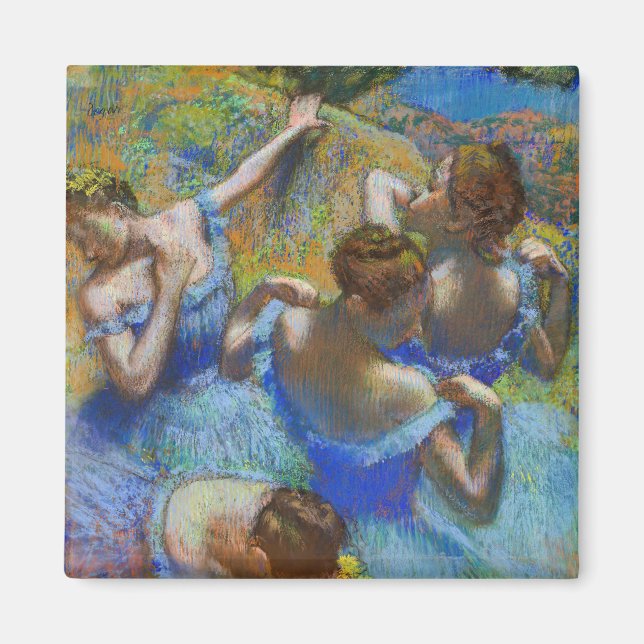 Íman Edgar Degas - Dançarinas Azuis (Frente)