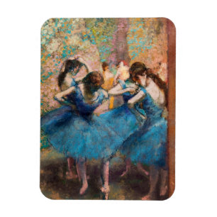 Íman Edgar Degas - Dançarinas em azul