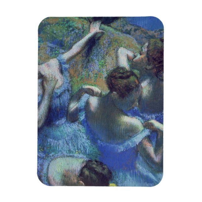 Íman Edgar Degas | Dançarinos azuis, c.1899 (Vertical)
