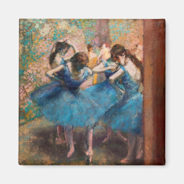 Íman Edgar Degas - Dançarinos em azul (Frente)