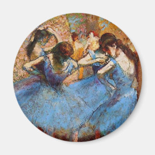 Íman Edgar Degas - dançarinos no azul