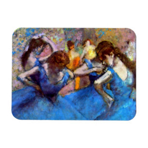 Íman Edgar Degas - Dancers In Blue - Ballet Dance Lover
