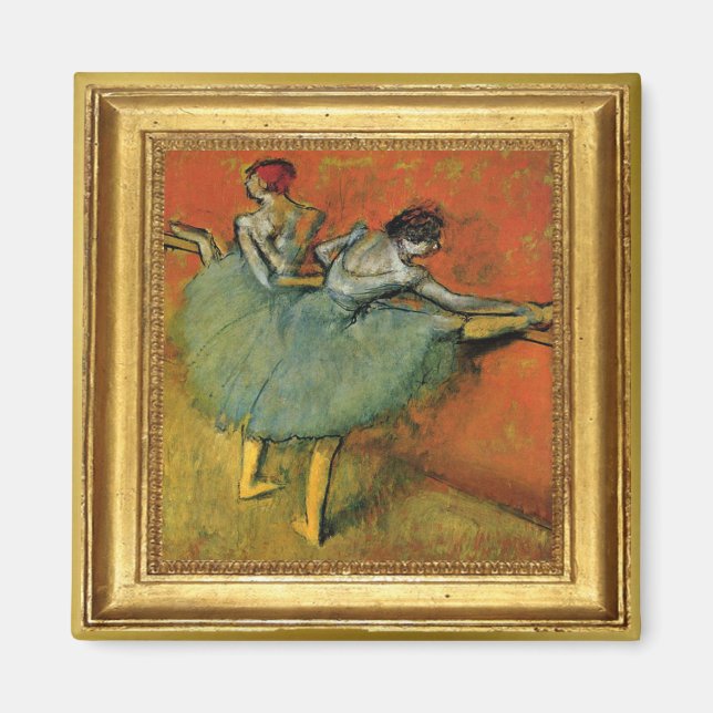Íman Edgar Degas Dancers Trabalho de arte Magnet (Frente)