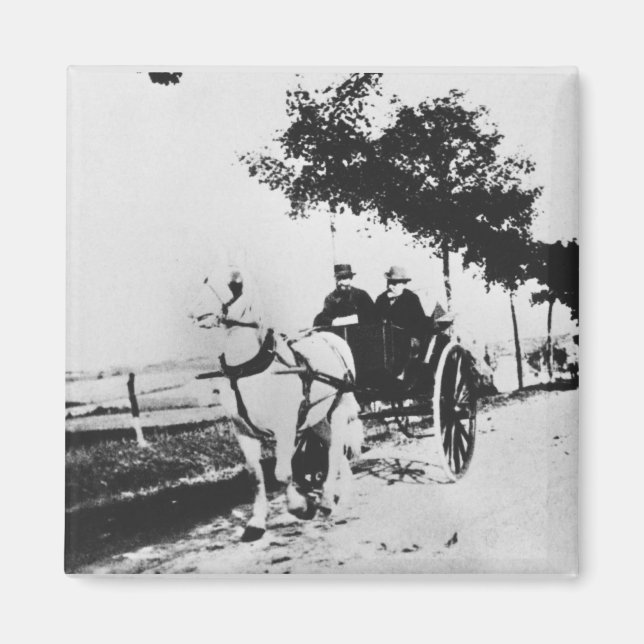 Íman Edgar Degas | Edgar Degas e um amigo (Frente)