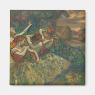 Íman Edgar Degas Four Dancers Impressionista
