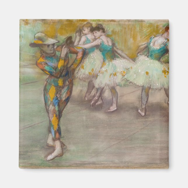 Íman Edgar Degas - Harlequin Dance (Frente)