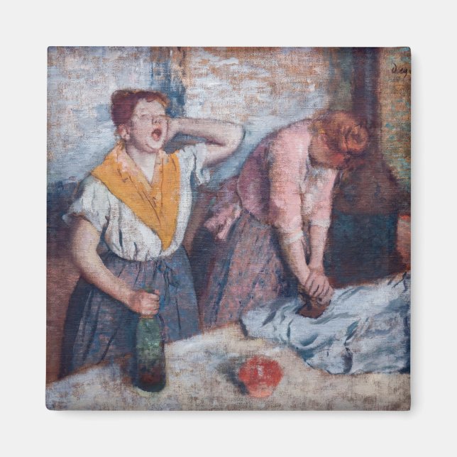 Íman Edgar Degas - Mulheres Passando Roupa (Frente)