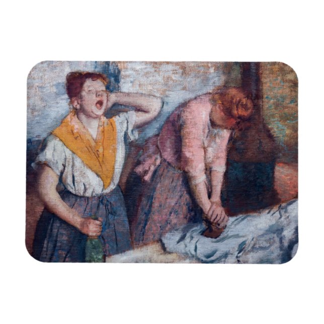 Íman Edgar Degas - Mulheres Passando Roupa (Horizontal)
