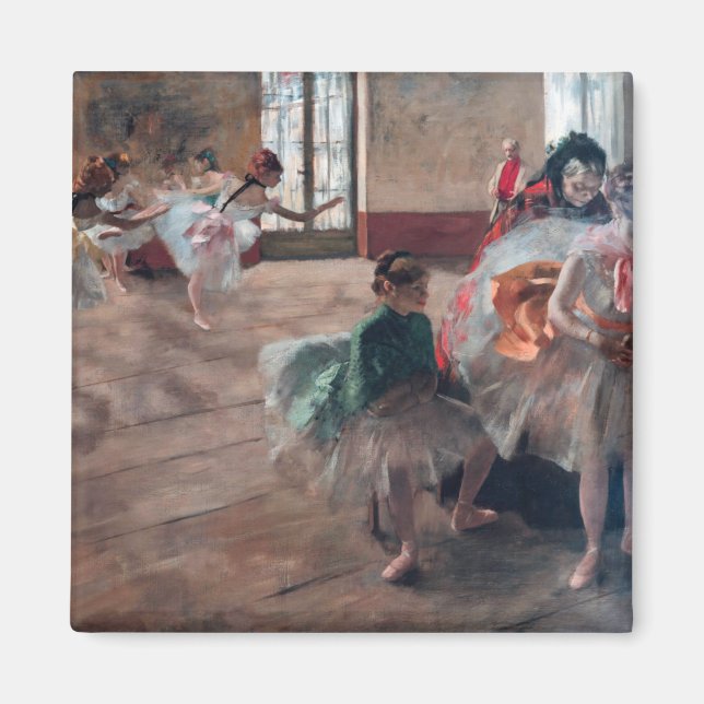 Íman Edgar Degas - O Ensaio (Frente)