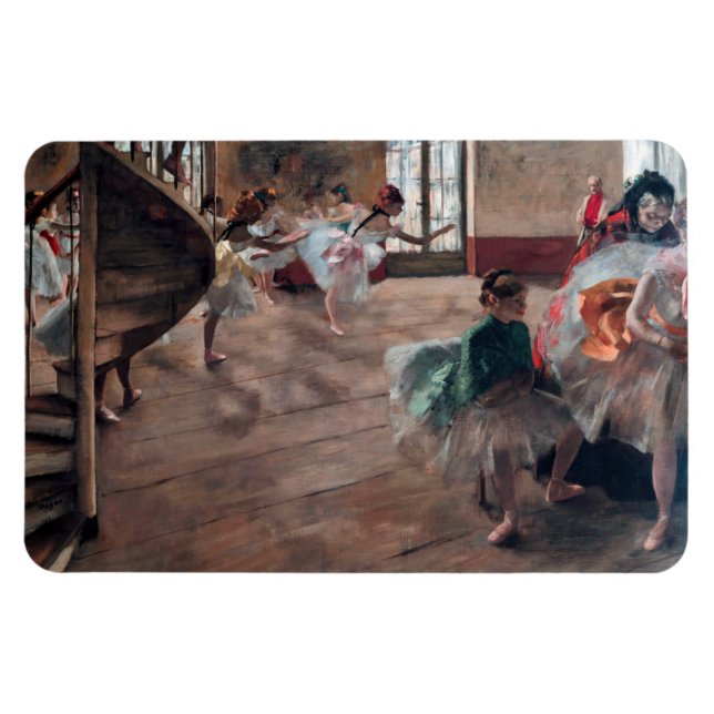 Íman Edgar Degas - O Ensaio (Horizontal)
