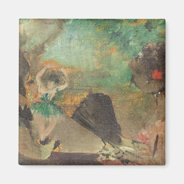 Íman Edgar Degas | O registro, c.1883 (Frente)