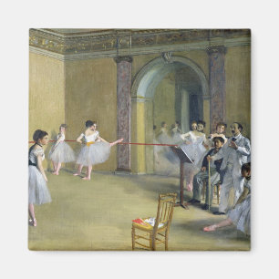 Íman Edgar Degas o vestíbulo da dança