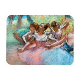 Íman Edgar Degas - Quatro Bailarinas no Palco