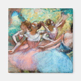 Íman Edgar Degas - Quatro Bailarinas no Palco