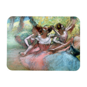 Íman Edgar Degas   Quatro bailarinas no palco
