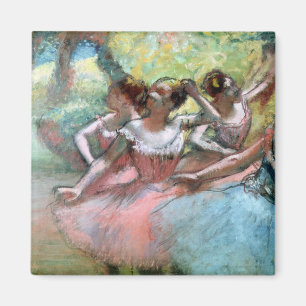 Íman Edgar Degas   Quatro bailarinas no palco