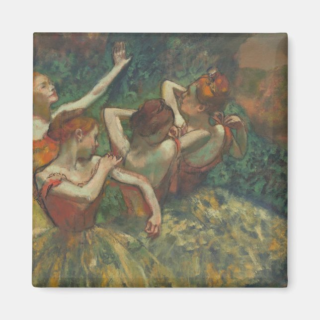 Íman Edgar Degas | Quatro estações na cabeça única, c.1 (Frente)
