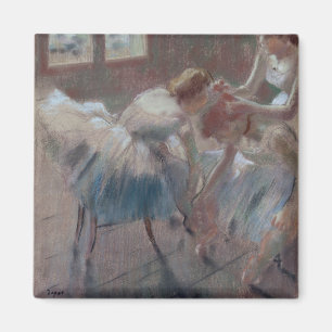 Íman Edgar Degas   três dançarinos que preparam-se pa