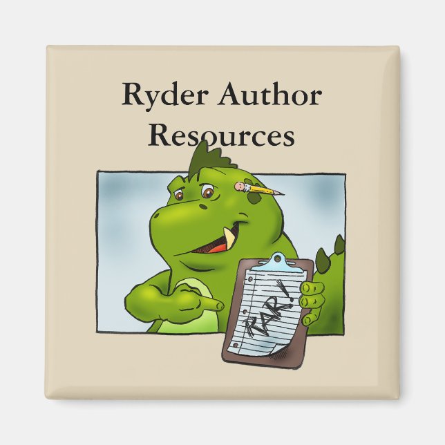 Íman Edgar Thesaurus Magnet - RAR! (Frente)