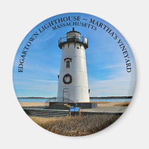 Íman Edgartown Lighthouse, Massachusetts Magnet