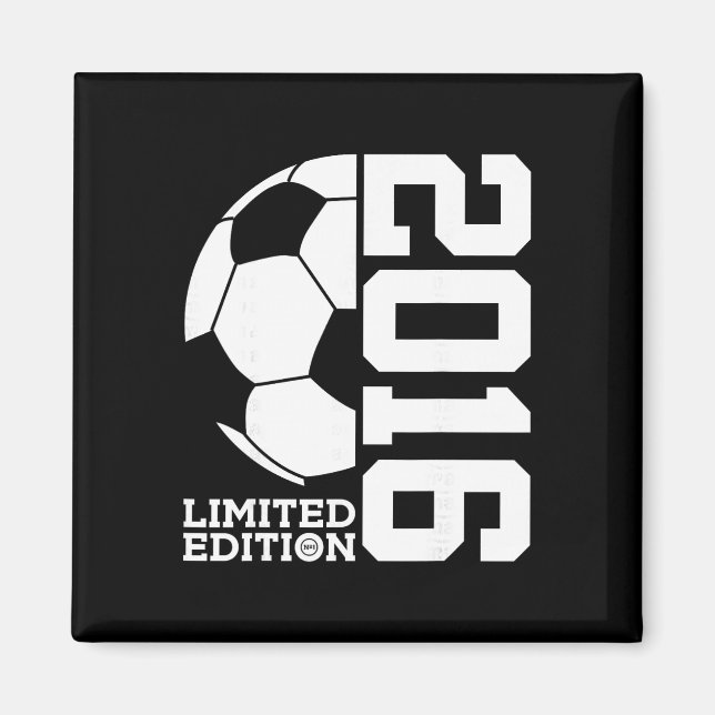 Íman Edição Limitada de Futebol de 10º Aniversário 2016 (Frente)