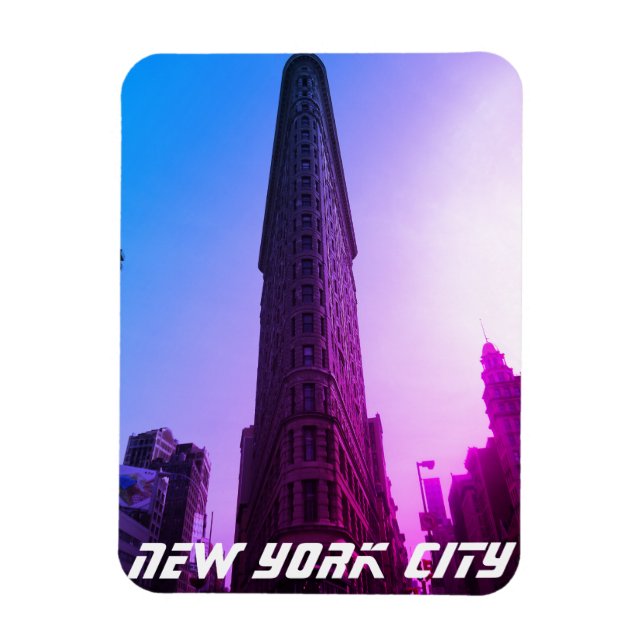 Íman Edifício Beaux-Arts, Distrito de NYC Flatiron (Vertical)