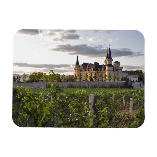 Íman Edifício de máquinas visto da vinha em (Horizontal)