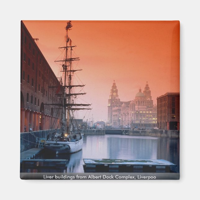 Íman Edifícios hepáticos do Complexo Albert Dock, Liver (Frente)