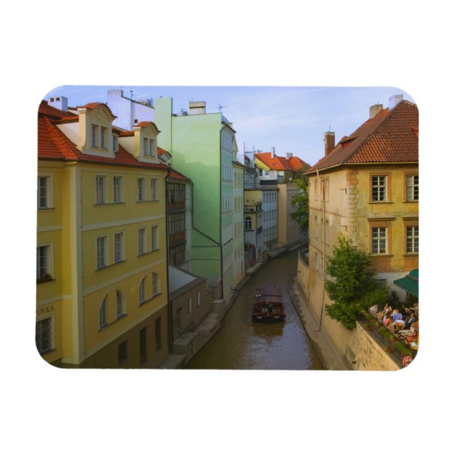 Íman Edifícios históricos com canal, Praga, República T (Horizontal)