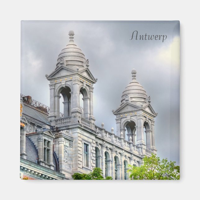 Íman Edifícios históricos em Antuérpia (Frente)