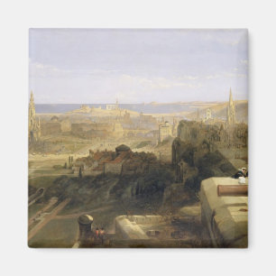Íman Edimburgo do castelo, 1847 (óleo em canvas)
