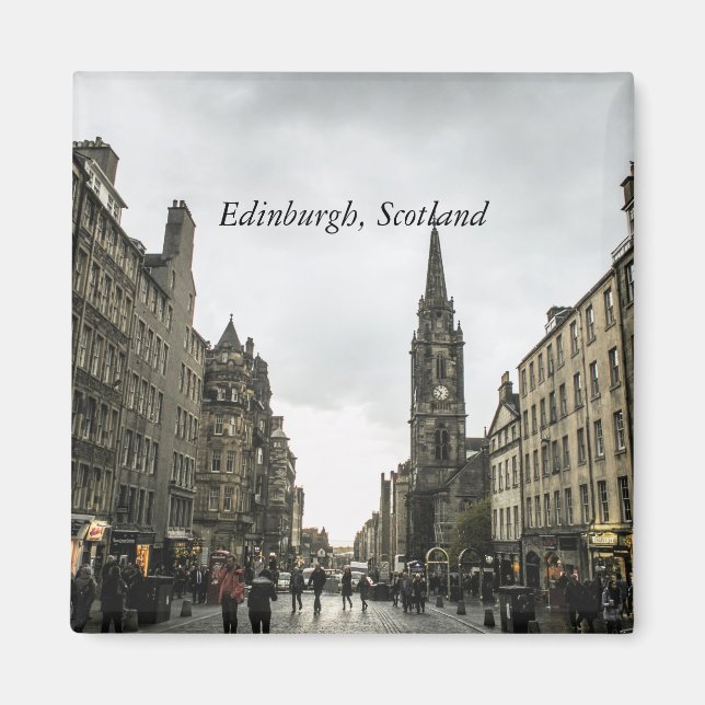 Íman Edimburgo, Escócia - paisagem urbana (Frente)