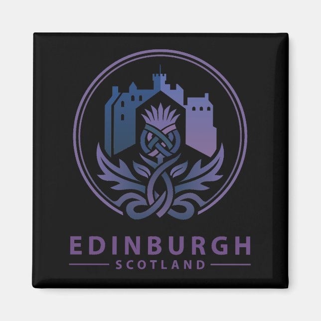 Íman Edimburgo Escócia Reino Unido (Frente)