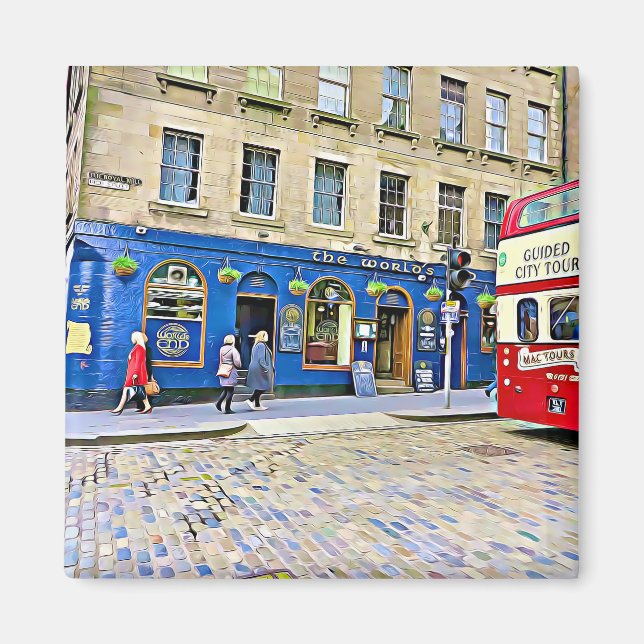 Íman Edimburgo, Scotland Magnet (Frente)