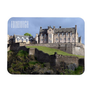 Íman edinburgh medieval do castelo