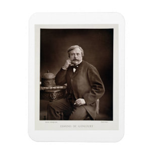 Íman Edmond de Goncourt (1822-96) 'de Galerie Contemp