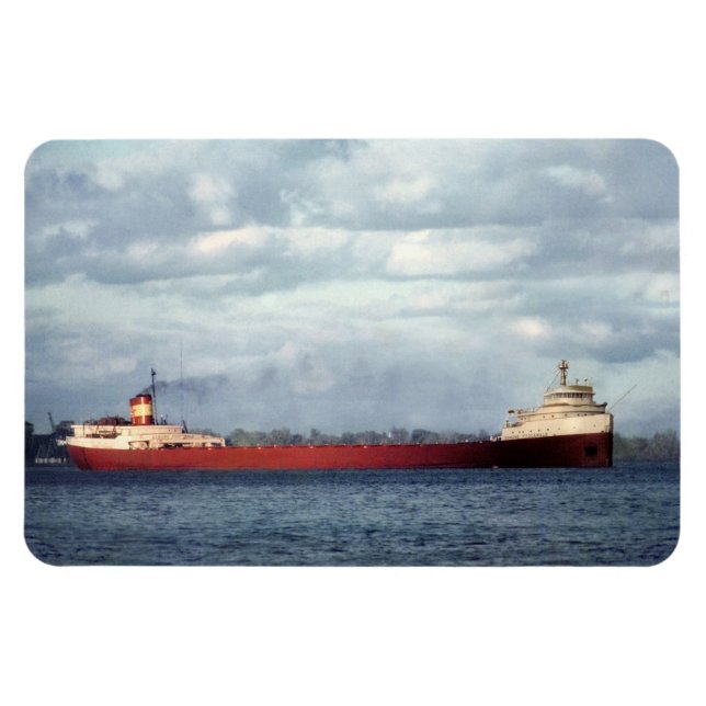 Íman Edmund Fitzgerald Antigo Marítimo Grandes Lagos Ac (Horizontal)